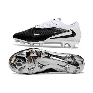 Phantom 6 Elite Low Cut FG Black Metallic Silver